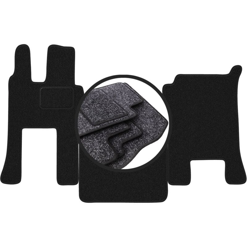 Tapis de sol ANTHRA pour Mercedes Actros MP4 cabine large (2011-)