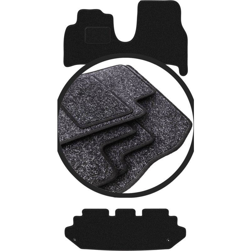 Tapis de sol ANTHRA pour Peugeot 807 7 places (2002-2014)