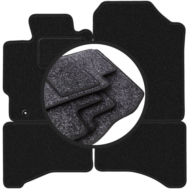 Tapis de sol ANTHRA pour Toyota Yaris III Hybride à hayon (2013-2017)