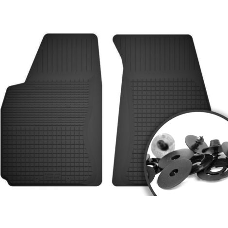 Tapis de sol avant en caoutchouc pour : Alfa Romeo 166 berline (1998-2009)