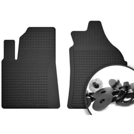 Tapis de sol avant en caoutchouc pour : Citroën C3 Aircross II crossover (2017-)