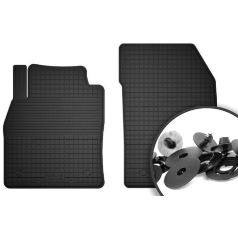 Tapis de sol avant en caoutchouc pour : Peugeot 3008 I monospace (2009-2016)