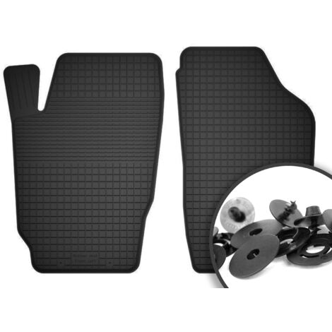 Tapis de sol avant en caoutchouc pour : Seat Ibiza III 6L hatchback (2002-2008)