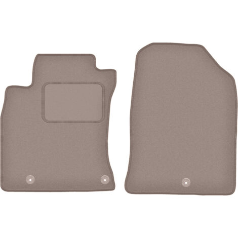Tapis de sol avant pour : Hyundai i30 III fastback, hatchback, break (2016-) beige