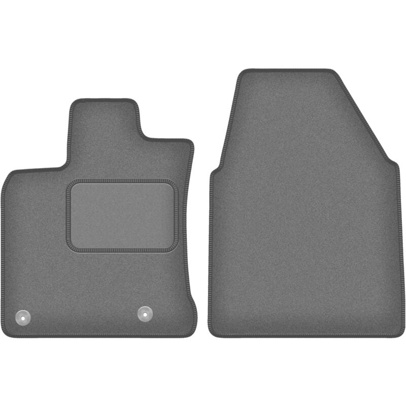 Tapis de sol avant pour Nissan Qashqai I J10 (large) crossover (2007-2013)