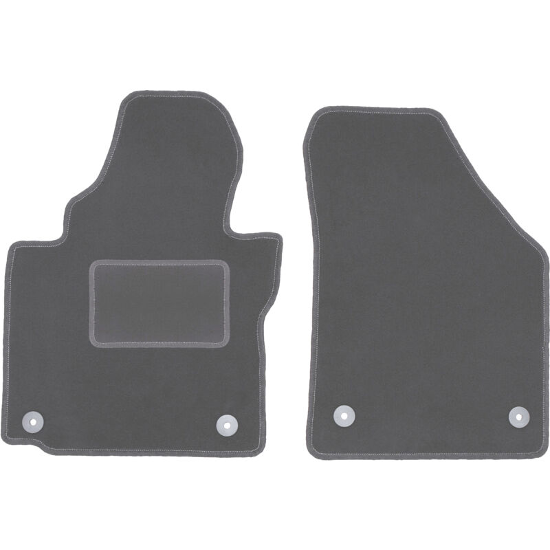 Tapis de sol avant pour Volkswagen Touran I FL monospace (2010-2015)