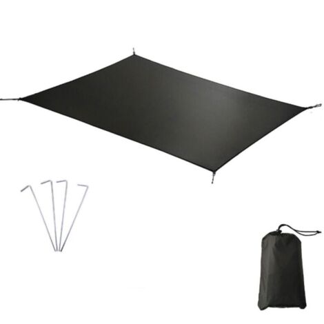 Tapis de Sol Camping Ultra Léger Tarp Imperméable pour Randonnée, Pique Nique, Plage, Voyage