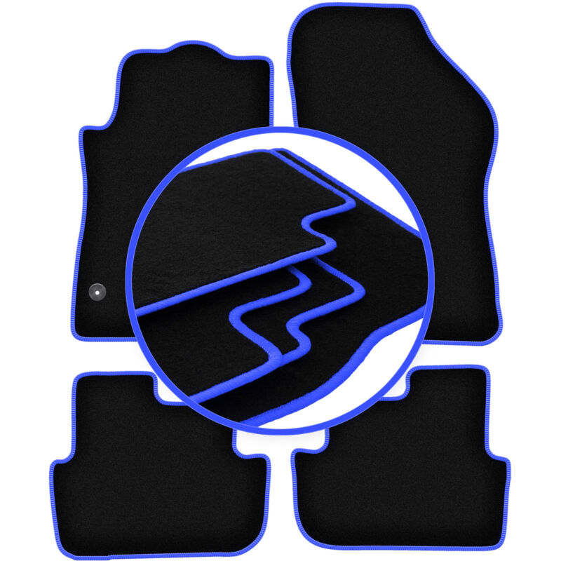 Tapis de sol CARLUX-BLUE pour Peugeot 308 CC cabriolet (2007-2013)