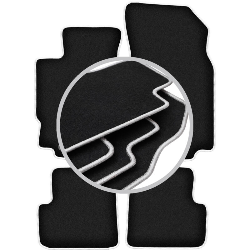 Tapis de sol CARLUX-SILVER pour Peugeot 406 berline, break, break (1995-2004)