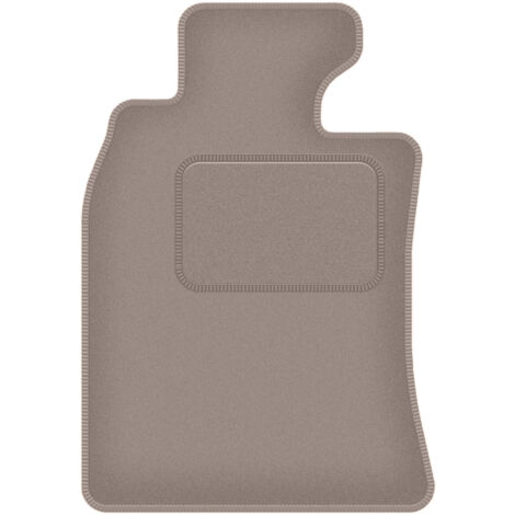 Tapis de sol conducteur en velours beige pour : Mini Cooper R52 Cabriolet (2004-2008)
