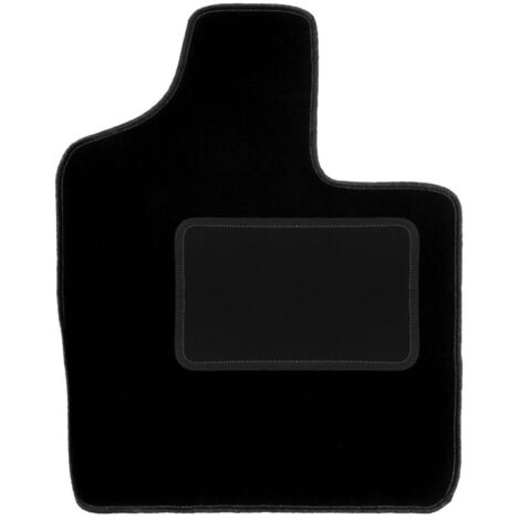 Tapis de sol conducteur en velours noir pour Chrysler Town & Country IV (2000-2008).
