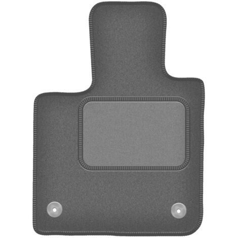 Tapis de sol conducteur en velours pour : Fiat E-500X / 500x Crossover électrique (2019-) graphite