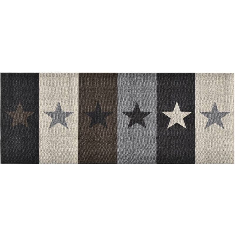 Tapis de sol de cuisine lavable Étoile 60x180 cm