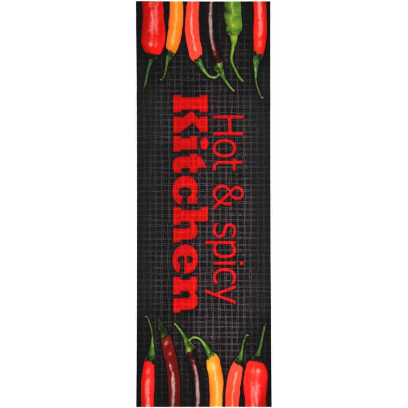 Tapis de sol de cuisine lavable Hot&Spicy 60x180 cm
