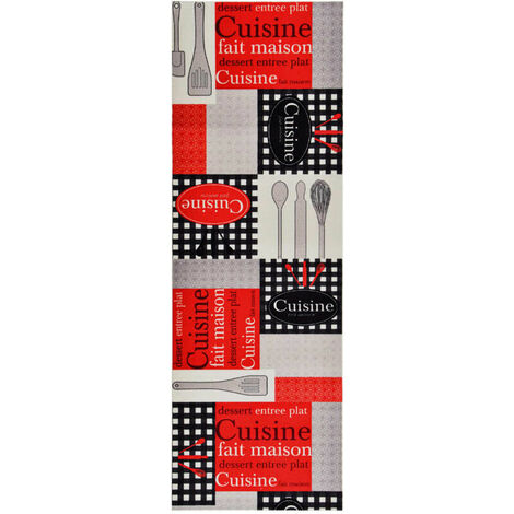 Tapis de sol de cuisine lavable Cuisine 45x150 cm
