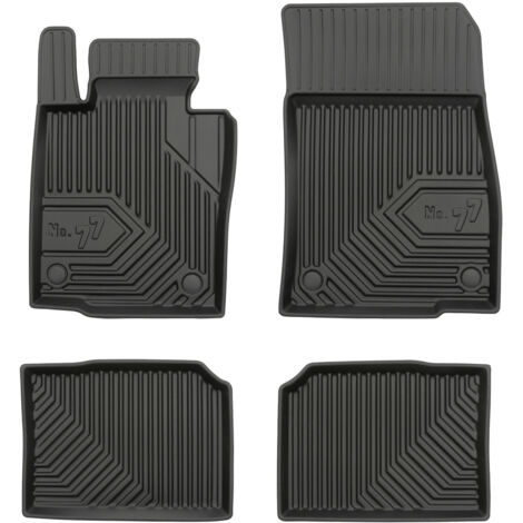 Tapis de Sol de Voiture No.77 pour Mini Countryman I R60 2010-2016 TPE Noir 4Pcs