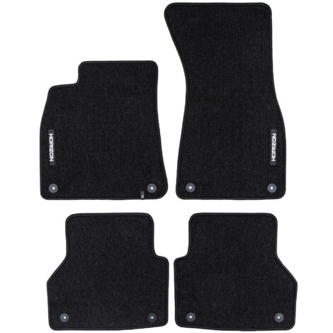Tapis de Sol de Voiture pour Audi A6 C8 2018-2025 Velours solide et durable 4Pcs