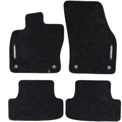 Tapis de Sol de Voiture pour Audi Q2 2020-2025 FL Velours solide et durable 4Pcs