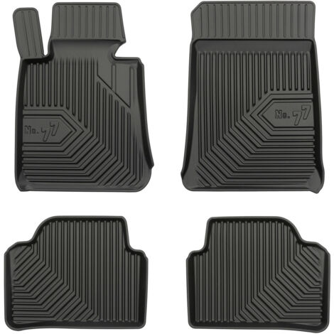 Tapis de Sol de Voiture pour BMW Série 3 E92 2006-2012 sauf xDrive TPE Noir 4Pcs