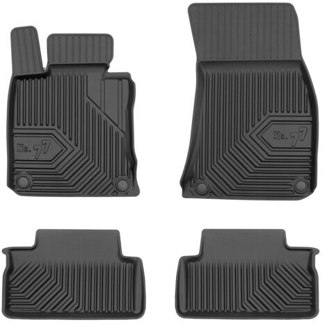 Tapis de Sol de Voiture pour BMW Série 4 F33 2013-2020 TPE Imperméable 4Pcs