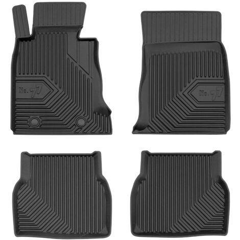 Tapis de Sol de Voiture pour BMW Série 5 E39 1995-2003 TPE Imperméable 4Pcs