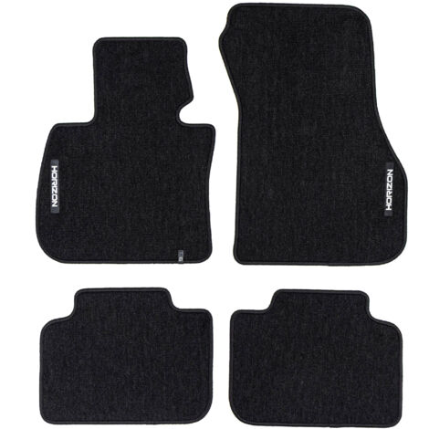 Tapis de Sol de Voiture pour BMW X1 F48 2015-2022 Velours solide et durable 4Pcs