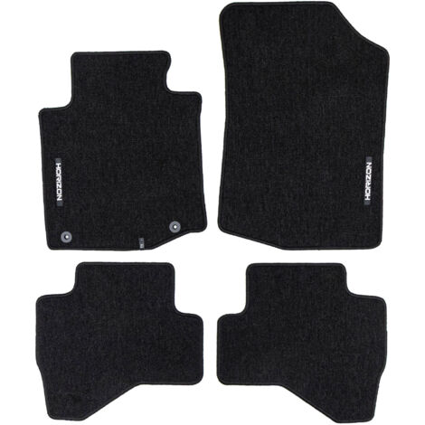 Tapis de Sol de Voiture pour Citroen C1 I 2005-2014 Velours Imperméable 4Pcs