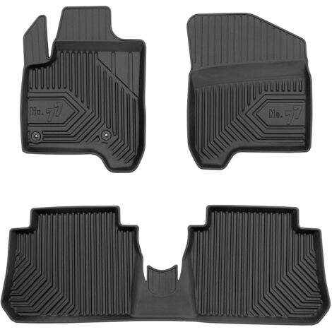 Tapis de Sol de Voiture pour Citroen C3 Picasso 2008-2017 TPE Imperméable 3Pcs