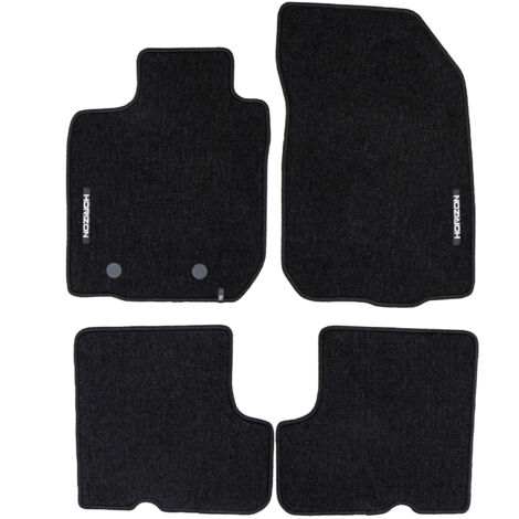 Tapis de Sol de Voiture pour Dacia Duster I 2010-2017 Velours Imperméable 4Pcs
