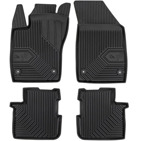 Tapis de Sol de Voiture pour Fiat Tipo Berline 2015-2025 TPE Imperméable 4Pcs