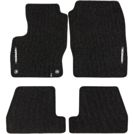 Tapis de Sol de Voiture pour Ford Focus mk3 2010-2019 Velours Imperméable 4Pcs