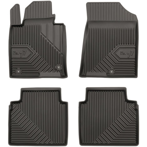 Tapis de Sol de Voiture pour Hyundai Sonata VII 2014-2019 TPE Imperméable 4Pcs