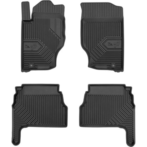 Tapis de Sol de Voiture pour Kia Sorento I 2002-2009 TPE Antidérapant Noir 4Pcs