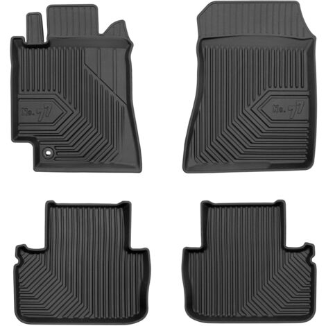 Tapis de Sol de Voiture pour Lexus IS 200 I Berline 1998-2005 TPE Noir 4Pcs