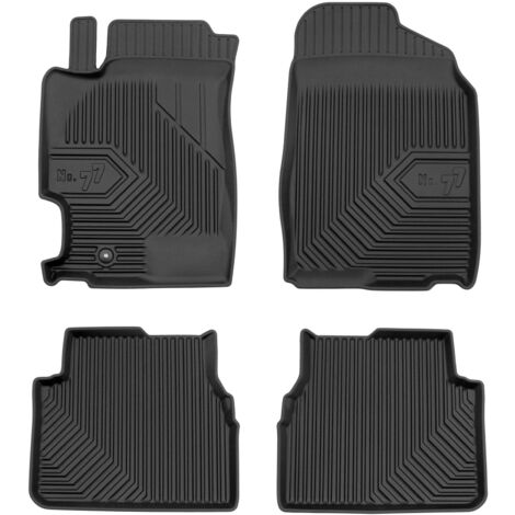 Tapis de Sol de Voiture pour Mazda 6 I 2002-2007 TPE Antidérapant Noir 4Pcs