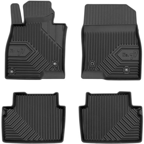 Tapis de Sol de Voiture pour Mazda 6 III Break 2012-2018 Pre-FL TPE Noir 4Pcs