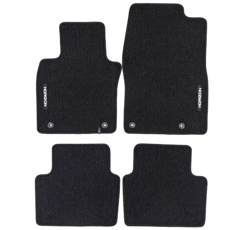 Tapis de Sol de Voiture pour Mazda CX-30 2019-2025 Velours Imperméable 4Pcs