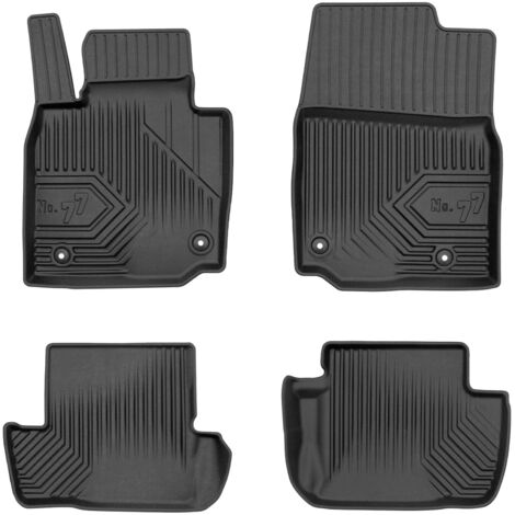 Tapis de Sol de Voiture pour Mazda MX-30 2020-2025 TPE Antidérapant Noir 4Pcs