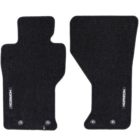 Tapis de Sol de Voiture pour Mazda MX-5 IV 2014-2025 Velours Imperméable 2Pcs
