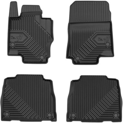 Tapis de Sol de Voiture pour Mercedes-Benz GLS X167 2019-2025 TPE Noir 4Pcs