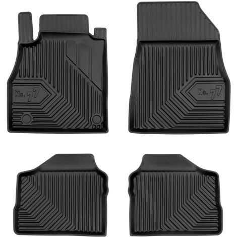 Tapis de Sol de Voiture pour Nissan Micra K14 2016-2022 TPE Imperméable 4Pcs