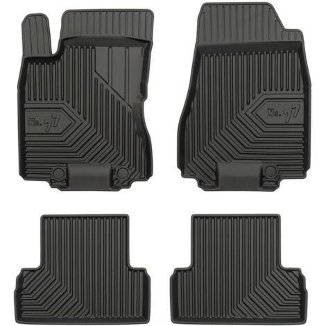 Tapis de Sol de Voiture pour Nissan X-Trail II 2008-2013 TPE Imperméable 4Pcs