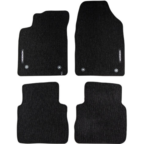 Tapis de Sol de Voiture pour Opel Signum 2003-2008 Velours Imperméable 4Pcs