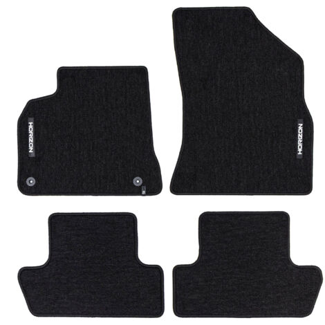 Tapis de Sol de Voiture pour Peugeot 5008 I 2009-2016 Velours Imperméable 4Pcs