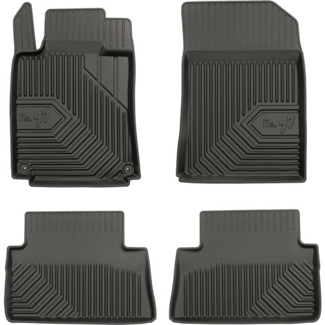 Tapis de Sol de Voiture pour Peugeot 508 I 2010-2018 TPE Antidérapant Noir 4Pcs