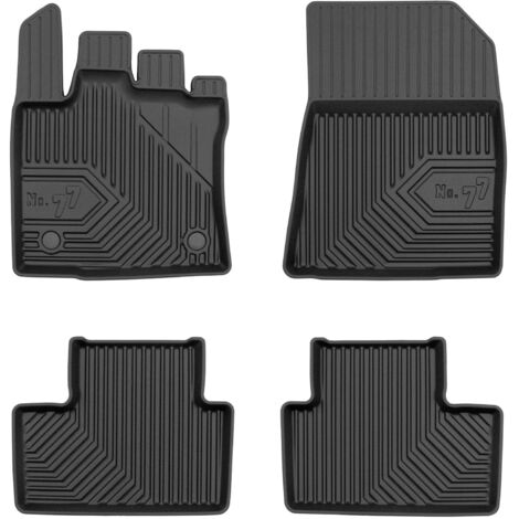 Tapis de Sol de Voiture pour Renault Captur II 2019-2025 TPE Imperméable 4Pcs