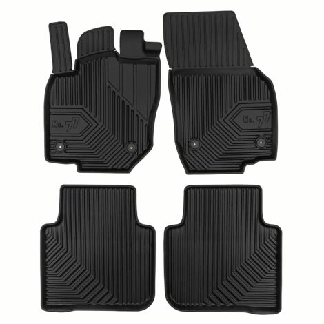 Tapis de Sol de Voiture pour Skoda Kodiaq II 2024-2025 TPE Imperméable 4Pcs