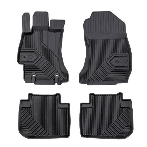 Tapis de Sol de Voiture pour Subaru Forester IV 2012-2018 TPE Imperméable 3Pcs