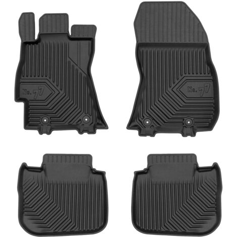 Tapis de Sol de Voiture pour Subaru Legacy V 2009-2014 automatique TPE Noir 4Pcs