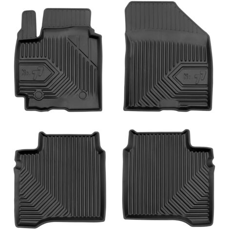 Tapis de Sol de Voiture pour Suzuki Baleno II 2015-2022 TPE Imperméable 4Pcs